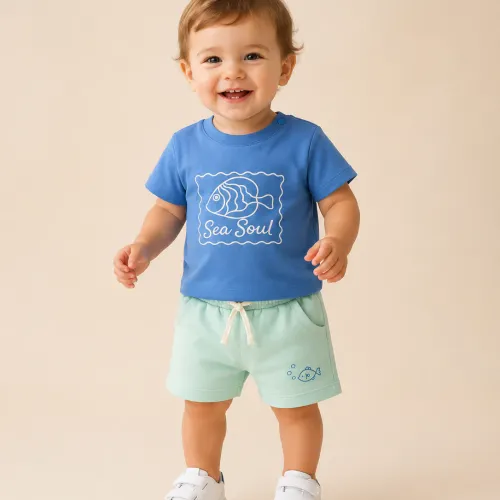 Ensemble Bébé Garçon 2 Pièces – Collection Sea Soul