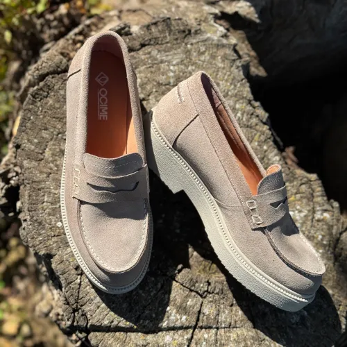 Mocassins Ocime En Daim