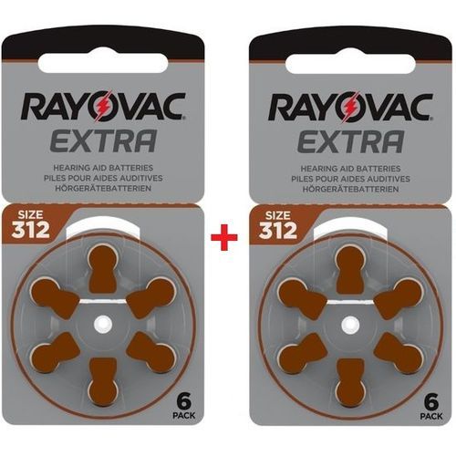 12 Piles Extra Hearing Aid Batterie //aide Auditive Prothèse 1.45v Size 312 Pr41