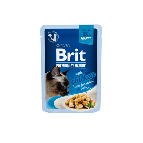 Fillets In Gravy With Chicken For Sterilised Cats 