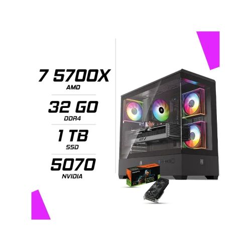 Pc Gamer Amd Ryzen 7 5700x Rtx 5070 12g