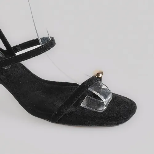 Juidette – Sandales Demi Talon