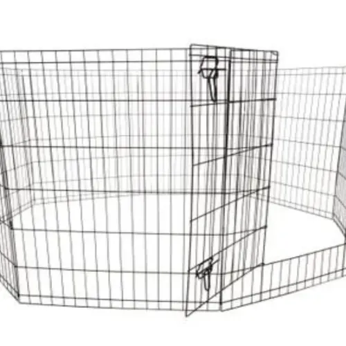 Pf205 Parc Métallique 61×107cm (8 Panneaux)