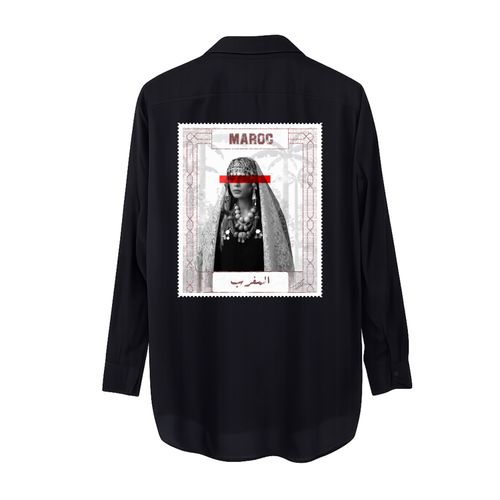 Chemise Taille Standard Noir