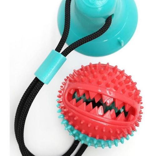 Balle Dentaire Interactive Avec Corde – Jouet Résistant Pour Chien