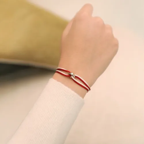 Bracelet Cordon Silver Soho Diamond - Wac