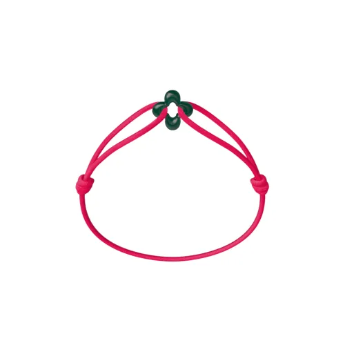 Bracelet Cordon - Mini Green Clover