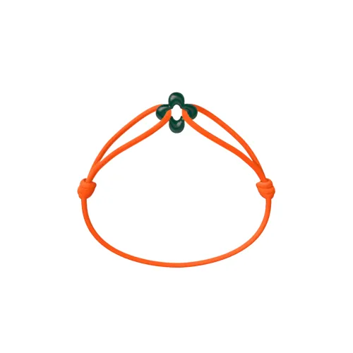 Bracelet Cordon - Mini Green Clover