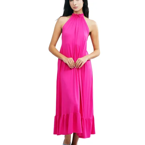 Halterneck Maxi Dress