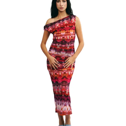 Mirage Asym Maxi Dress