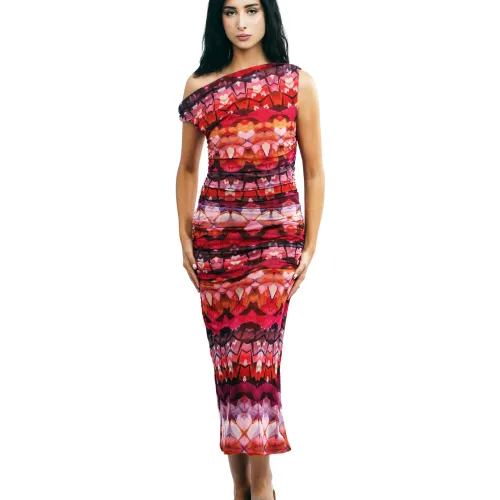 Mirage Asym Maxi Dress