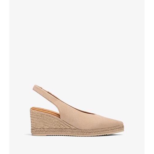 Espadrilles À Pointe Fine En Daim