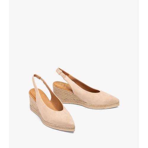 Espadrilles À Pointe Fine En Daim