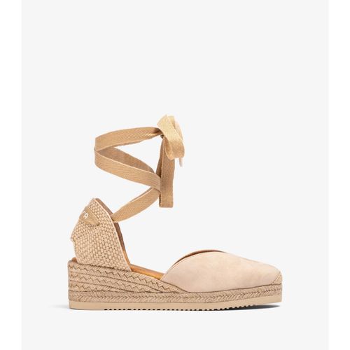 Espadrilles Basses À Lacets