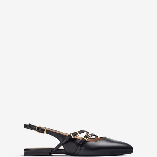 Ballerines Sans Talon Plates Avec Boucles