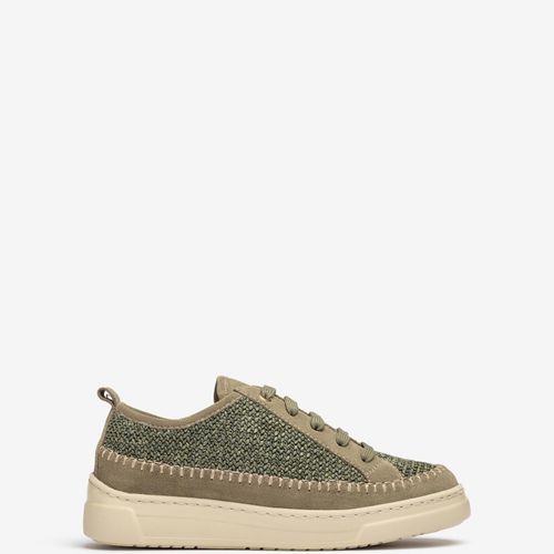 Baskets En Raphia Et Daim