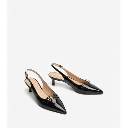 Escarpins À Talon Fin Et Pointe Fine En Cuir Vernis