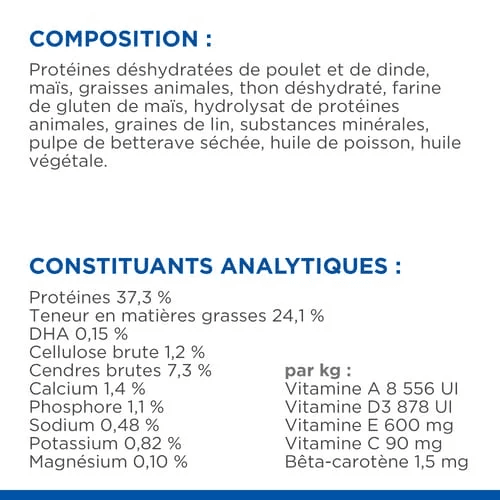 Science Plan Croquettes Pour Chaton Au Thon 