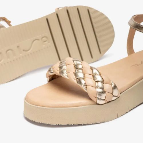 Sandales Avec Bande Tressée