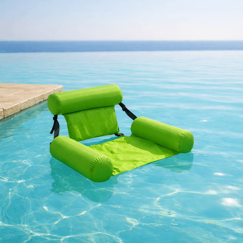 Fauteuil Flottant Gonflable Piscine - Chaise Longue Aquatique Multifonction
