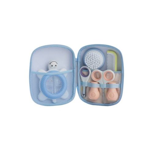 Set De Toilette Bleu (accessoires : Bleu & Blanc, Jaune Et Soman) Unisexe 7110