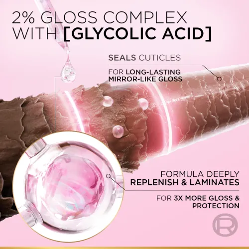 Elseve Glycolic Gloss – Spray Traitement Acidifiant Ultra Brillance