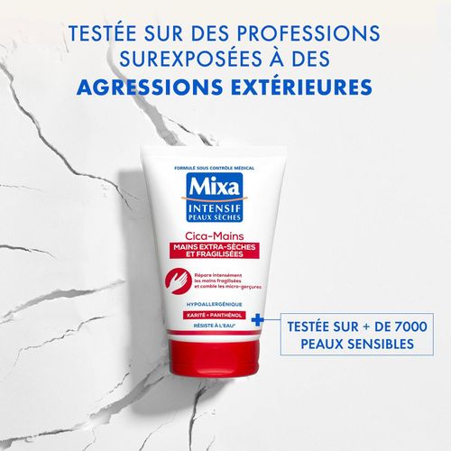 Crème Mains Cica Réparatrice Intense Hypoallergénique
