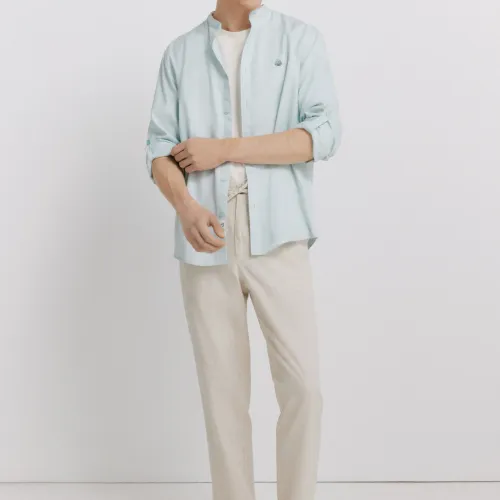Chemise Col Mao Tardeo