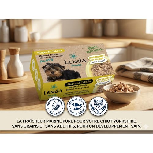 Aliment Complémentaire Humide, Maquereau Naturel Pour Chiot Puppy
