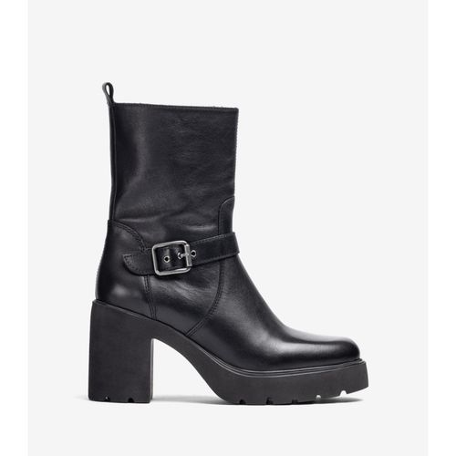 Bottines Superlight À Talon Et Plateforme En Cuir