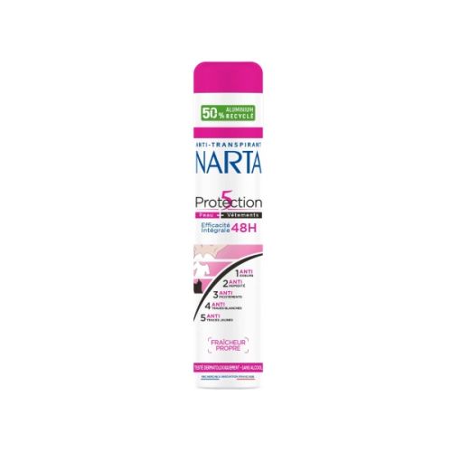 Déodorant Protection 5 Peau + Vêtements 48h Fraicheur Propre