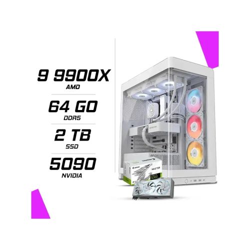Pc Gamer Amd Ryzen 9 9900x Rtx 5090 Ice 32g