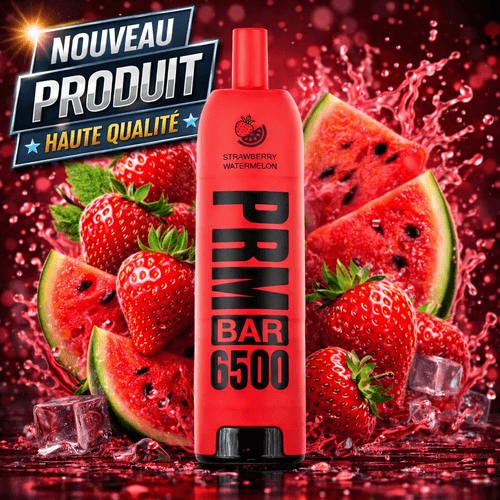 Strawberry Watermelon 6500 Puffs 5% Nic