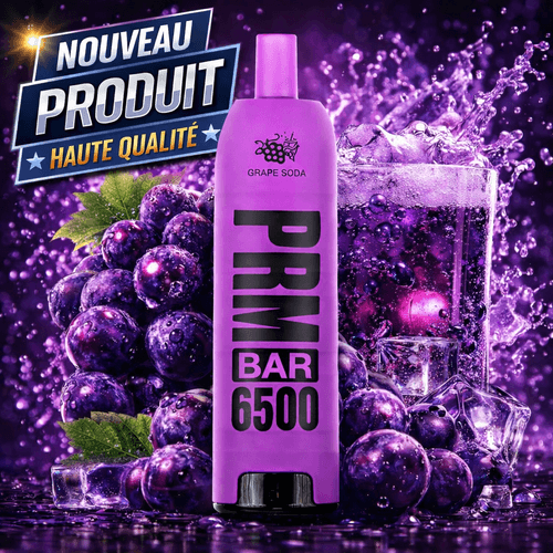 Grape Soda 6500 Puffs 5% Nic