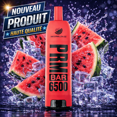 Watermelon Ice 6500 Puffs 5% Nic