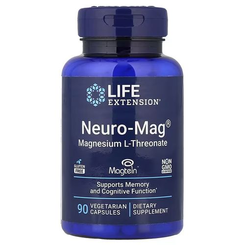 Neuro-mag®, Magnesium L-threonate, 90 Vegetarian Capsules (48 Mg Per Capsule)