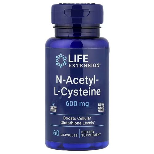 N-acetyl-l-cysteine, 600 Mg, 60 Capsules