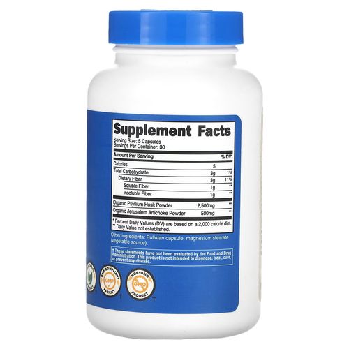 Fibre Alimentaire – 150 Capsules – Soutien Digestif Quotidien