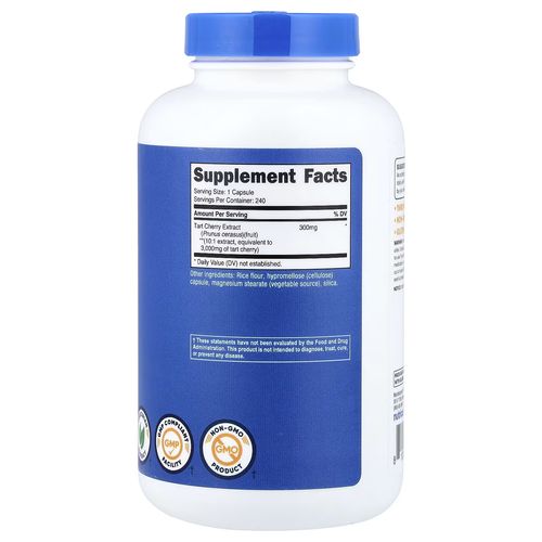Tart Cherry, 240 Capsules (300 Mg Per Capsule)