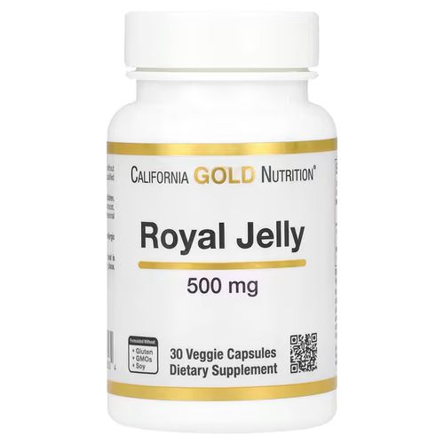 Royal Jelly, 500 Mg, 30 Veggie Caps