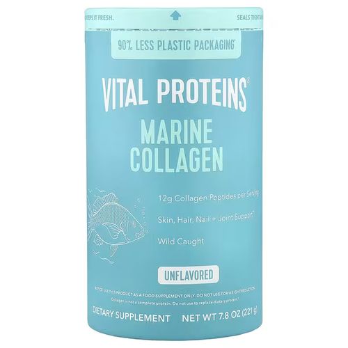 Marine Collagen, Unflavored, 7.8 Oz (221 G)