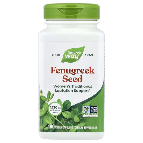 Fenugreek Seed 565 Mg – 180 Vegan Capsules