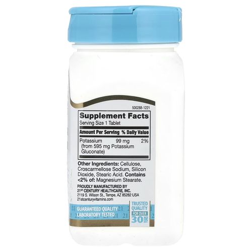 Potassium Gluconate, 595 Mg