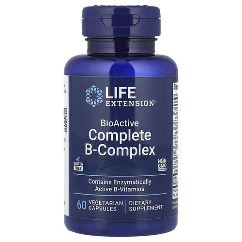 Bioactive Complete B-complex, 60 Vegetarian Capsules