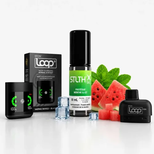 Starter Kit Loop 3 & Lush Ice 10ml 20mg