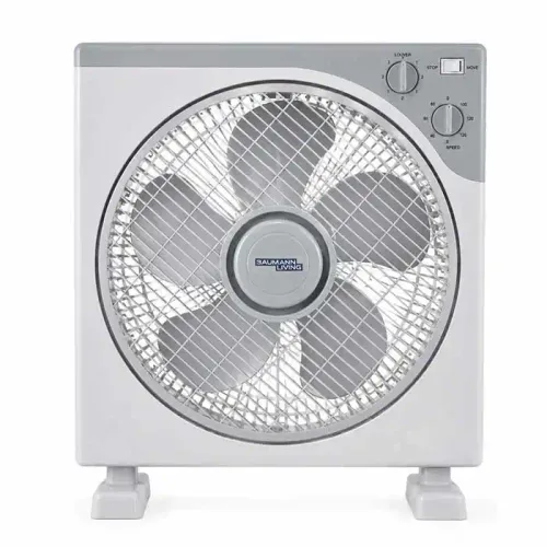 Ventilateur Box Fan 12” – 38w Avec Minuterie