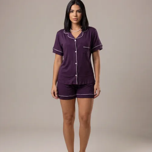 Ensemble De Pyjama En Viscose