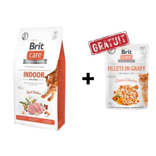 Indoor Anti-stress + Filets De Poulet Gravy