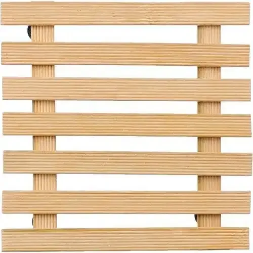 Un Dessous De Plat En Bois Utilisé Pour Poser Les Casseroles Chaudes Afin De Protéger Les Surfaces De La Chaleur.5