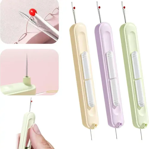 Dévidoir Extensible Pour Couture Outil 2 En 1 - Enfiler Et Dérouler Le Fil